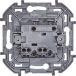 Выключатель 2-кл. Inspiria 10А IP20 250В 10AX механизм алюм. IEK 673622 — изображение 3