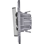 Выключатель 2-кл. Inspiria 10А IP20 250В 10AX механизм алюм. IEK 673622 — изображение 2