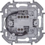 Переключатель 1-кл. Inspiria 10А IP20 250В 10AX с подсветкой/индикацией механизм бел. IEK 673660 — изображение 3