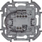 Переключатель 1-кл. Inspiria 10А IP20 250В 10AX с подсветкой/индикацией механизм сл. кость IEK 673661 — изображение 3