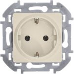 Розетка 1-м СП Inspiria 16А IP20 250В 2P+E немецк. стандарт механизм сл. кость IEK 673721 — изображение 6