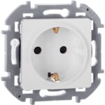 Розетка 1-м СП Inspiria 16А IP20 250В 2P+E защ. шторки немецк. стандарт механизм бел. IEK 673730