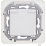 Розетка 1-м СП Inspiria 16А IP44 250В 2P+E защ. шторки с крышкой немецк. стандарт механизм бел. IEK 673740 — изображение 4