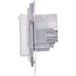 Розетка 1-м СП Inspiria 16А IP44 250В 2P+E защ. шторки с крышкой немецк. стандарт механизм бел. IEK 673740 — изображение 5