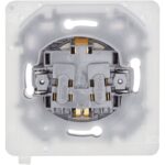 Розетка 1-м СП Inspiria 16А IP44 250В 2P+E защ. шторки с крышкой немецк. стандарт механизм сл. кость IEK 673741 — изображение 3
