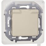 Розетка 1-м СП Inspiria 16А IP44 250В 2P+E защ. шторки с крышкой немецк. стандарт механизм сл. кость IEK 673741 — изображение 4