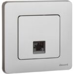 Розетка компьютерная Inspiria RJ45 кат.5E UTP алюм. IEK 673827 — изображение 6