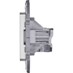 Розетка компьютерная Inspiria RJ45 кат.5E UTP алюм. IEK 673827 — изображение 2