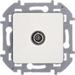 Розетка телевизионная проходная TV Inspiria 14дБ 5-862мГц механизм бел. IEK 673860 — изображение 4
