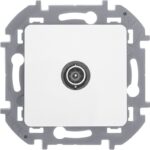 Розетка телевизионная оконечная TV Inspiria 10дБ 5-862мГц механизм бел. IEK 673870 — изображение 4