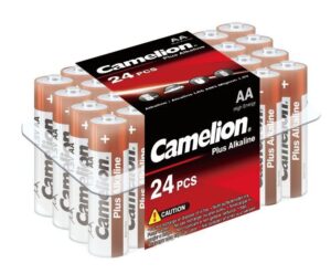 Элемент питания алкалиновый AA/LR6 1.5В Plus Alkaline LR6-PB24 (уп.24шт) Camelion 6752 — изображение 2