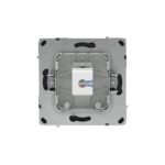 Розетка компьютерная 1-м KANT RJ45 кат.6A без шторки черн. уголь DKC 7012673 — изображение 6