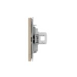 Розетка компьютерная 1-м KANT RJ45 кат.6A без шторки ванильн. марципан DKC 7015673 — изображение 3
