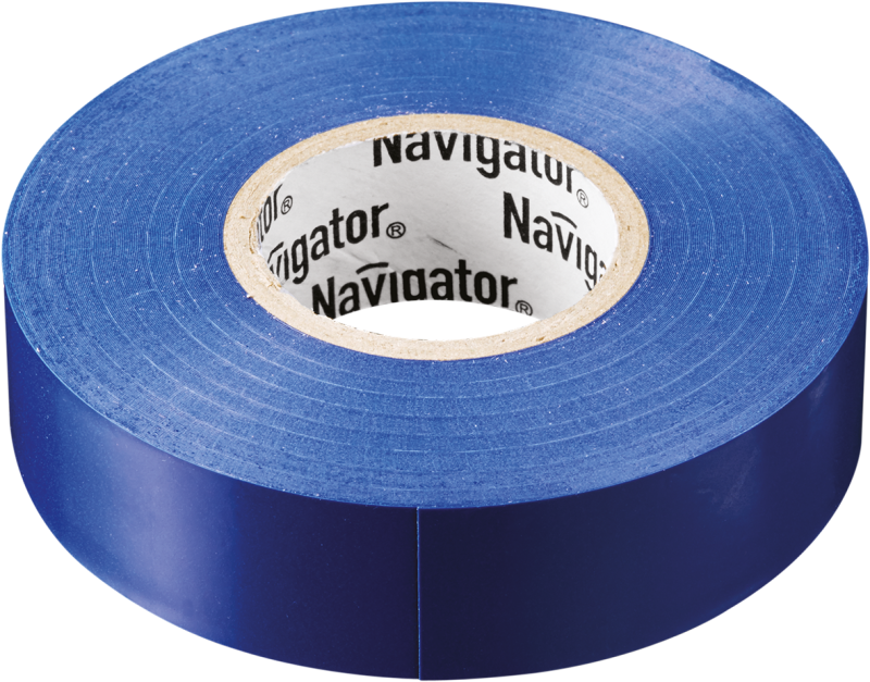 71107_1.png Изолента ПВХ 15мм (рул.20м) син. NIT-B15-20/B Navigator 71107 — изображение 1