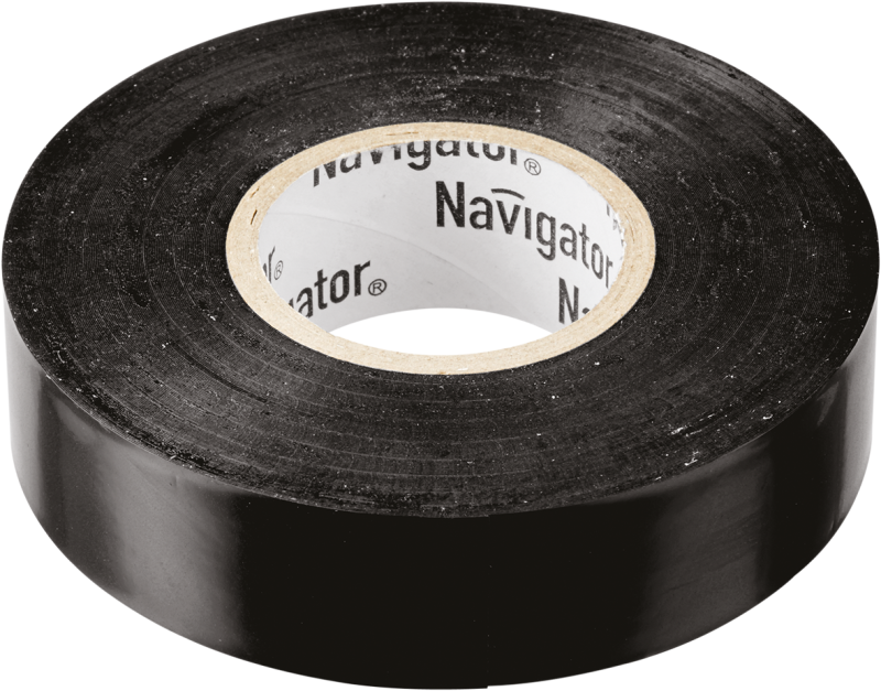 71110_1.png Изолента ПВХ 19мм (рул.20м) черн. NIT-A19-20/BL Navigator 71110 — изображение 1