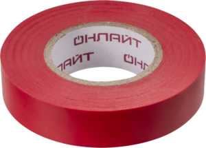 Изолента ПВХ 15мм (рул.20м) 71 678 OIT-B15-20/R красн. ОНЛАЙТ 71678 — изображение 2