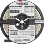 Лента светодиодная 71 763 NLS-3528CW60-4.8-IP65-12V R5 4.8Вт/м (уп.5м) Navigator 71763 — изображение 2