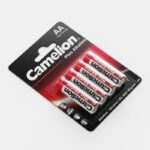 Элемент питания алкалиновый AA/LR6 1.5В Plus Alkaline LR6-BP4 (блист.4шт) Camelion 7370 — изображение 2