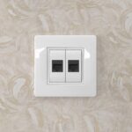 Розетка компьютерная 1-м СП 1мод. Brava RJ45 кат.5E бел. DKC 76654B — изображение 3