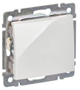 Выключатель 1-кл. СП Valena 10А IP31 250В механизм бел. IEK 774401