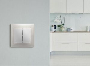 Выключатель 2-кл. СП Valena 10А IP31 250В механизм бел. IEK 774405 — изображение 6
