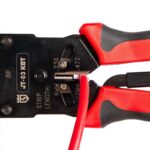 Кримпер многофункциональный с 3-мя смен. модулями для обжима RJ-45 RJ-12 RJ-11 КВТ 79759 — изображение 8