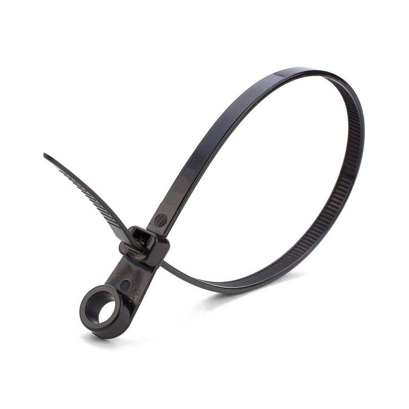 80533_1.jpeg Хомут кабельный КСО 4х150 нейл. черн. (уп.100шт) Fortisflex 80533 — изображение 1