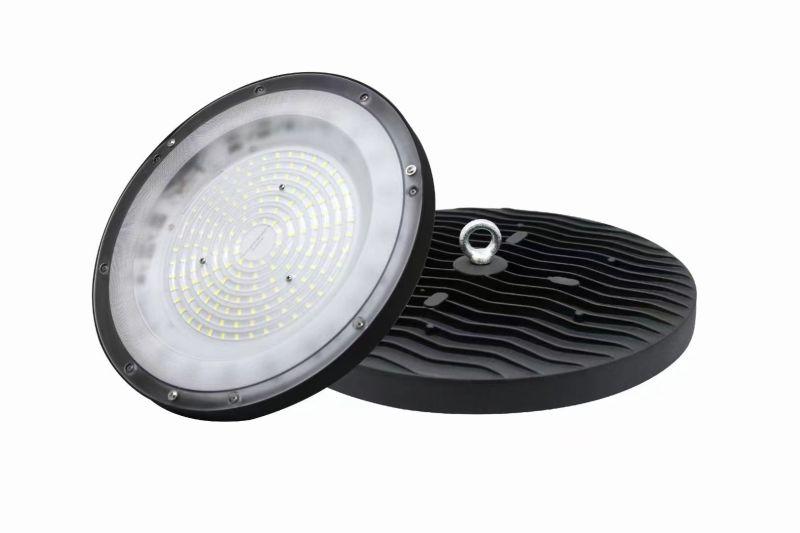821535300_1.jpeg Светильник светодиодный UFO LITE 100Вт 5000К IP65 10000лм d250х75 200-250В ДСП промышленный подвесной черн. GAUSS 821535300 — изображение 1