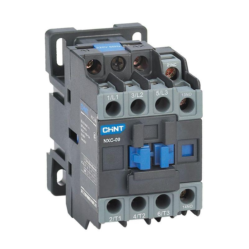 836704_1.jpeg Контактор NXC-09 9А кат. 220В AC 1НО+1НЗ AC-3 (R) CHINT 836704 — изображение 1
