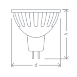 Лампа галогенная 94 201 MR11 35Вт 12В 2000h Navigator 94201 — изображение 2