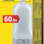 Лампа галогенная 94 233 JCD9 60Вт капсульная G9 3000К 230В frost 2000h Navigator 94233 — изображение 2