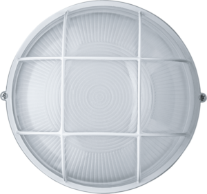Светильник ЛОН 94 807 NBL-R2-100-E27/WH 1х100Вт E27 IP54 (аналог НПБ 1102 бел. круг с решеткой 100Вт) Navigator 94807