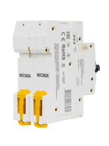 Выключатель автоматический модульный 2п C 6А M06N ARMAT IEK AR-M06N-2-C006 — изображение 2