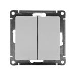 Переключатель проходной 2-кл. СП AtlasDesign 10А IP20 (сх. 6/2) 10AX механизм бел. SE ATN000165 — изображение 4