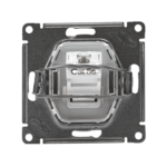 Розетка компьютерная 1-м AtlasDesign RJ45 кат.5E механизм бел. SE ATN000183 — изображение 7