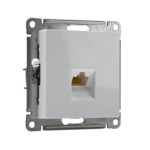 Розетка компьютерная 1-м AtlasDesign RJ45 кат.5E механизм бел. SE ATN000183 — изображение 8