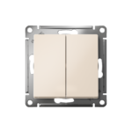 Переключатель проходной 2-кл. СП AtlasDesign 10А IP20 (сх. 6/2) 10AX механизм беж. SE ATN000265 — изображение 2