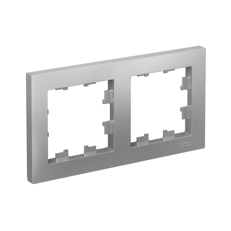 ATN000302_1.png Рамка 2-м AtlasDesign универс. алюм. SE ATN000302 — изображение 1
