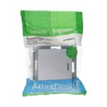 Выключатель 1-кл. СП AtlasDesign 10А IP20 (сх. 1а) 10AX с подсветкой механизм алюм. SE ATN000313 — изображение 2
