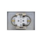 Розетка 2-м СП AtlasDesign 16А IP20 с заземл. в сборе алюм. SE ATN000324 — изображение 4