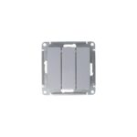 Выключатель 3-кл. СП AtlasDesign 10А IP20 (сх. 1+1+1) 10AX механизм алюм. SE ATN000331 — изображение 5