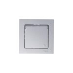 Розетка 1-м СП AtlasDesign 16А IP20 с заземл. защ. шторки с крышкой механизм алюм. SE ATN000346 — изображение 2