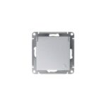 Розетка 1-м СП AtlasDesign 16А IP20 с заземл. защ. шторки с крышкой механизм алюм. SE ATN000346 — изображение 7