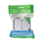 Выключатель 2-кл. СП AtlasDesign 10А IP20 (сх. 5а) 10AX с подсветкой механизм алюм. SE ATN000353 — изображение 6