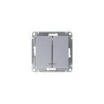 Выключатель 2-кл. СП AtlasDesign 10А IP20 (сх. 5а) 10AX с подсветкой механизм алюм. SE ATN000353 — изображение 7