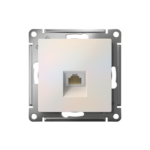 Розетка компьютерная AtlasDesign RJ45 кат.5E механизм жемчуж. SE ATN000483 — изображение 2