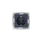 Розетка 1-м СП AtlasDesign 16А IP20 с заземл. защ. шторки механизм грифель SE ATN000745 — изображение 7