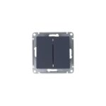 Выключатель 2-кл. СП AtlasDesign 10А IP20 (сх. 5) 10AX механизм грифель SE ATN000751 — изображение 4