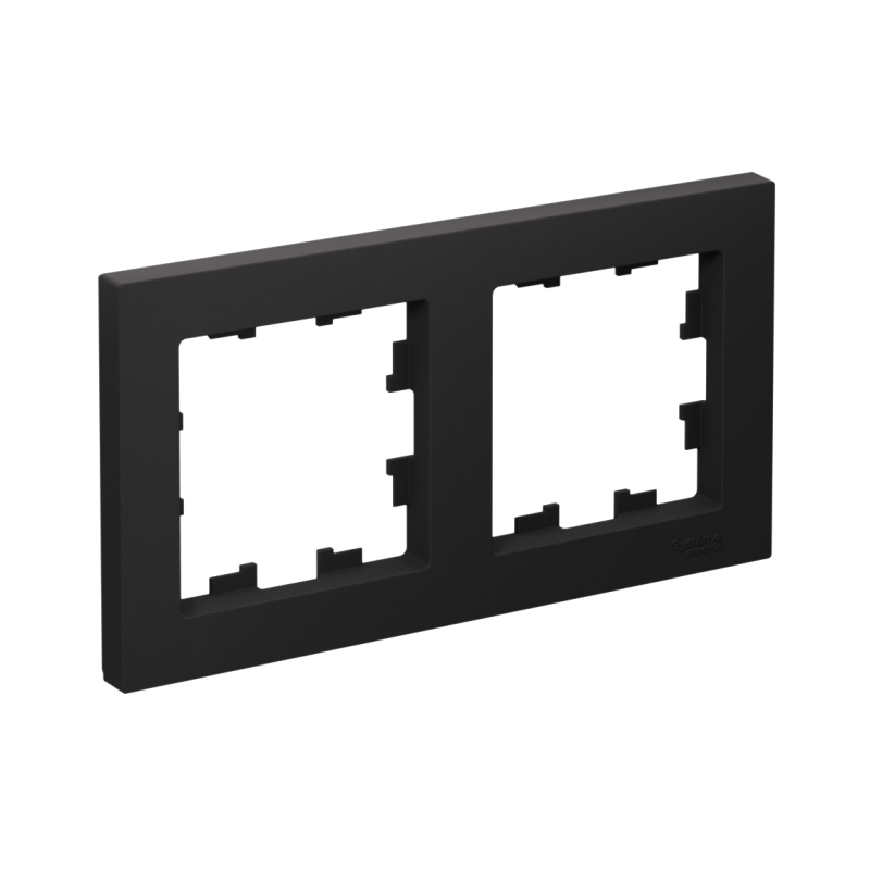 ATN001002_1.png Рамка 2-м AtlasDesign универс. карбон SE ATN001002 — изображение 1