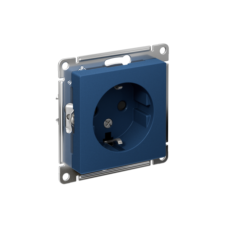 ATN001145_2.png Розетка AtlasDesign 16А с заземл. защ. шторки механизм аквамарин SE ATN001145 — изображение 1